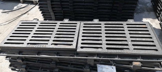 大通球墨铸铁连体双篦展示